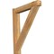 Ekena Millwork Traditional Arts & Crafts Rough Sawn Outlooker, Western Red Cedar, 6"W x 34"D x 38"H OUT06X34X38TRA03RWR - alternate 1